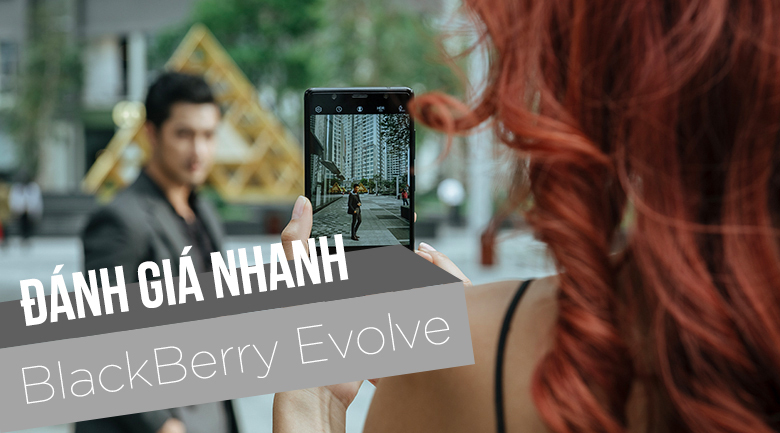 Điện thoại BlackBerry Evolve