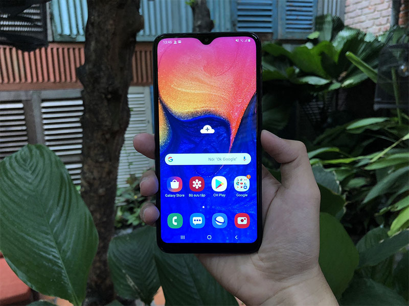 Äiá»n thoáº¡i Samsung Galaxy A10s | Camera trÆ°á»c