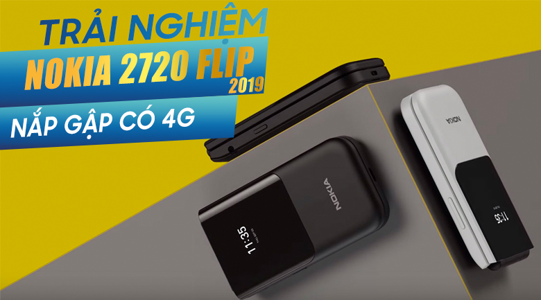 Điện thoại Nokia 2720 Flip (2019)