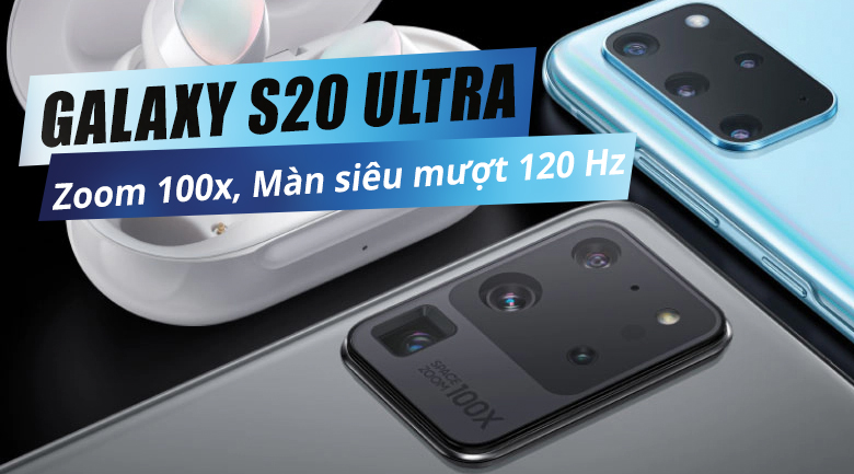 Điện thoại Samsung Galaxy S20 Ultra