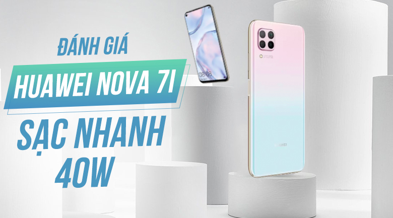 Điện thoại Huawei Nova 7i (Nền tảng Huawei Mobile Service)