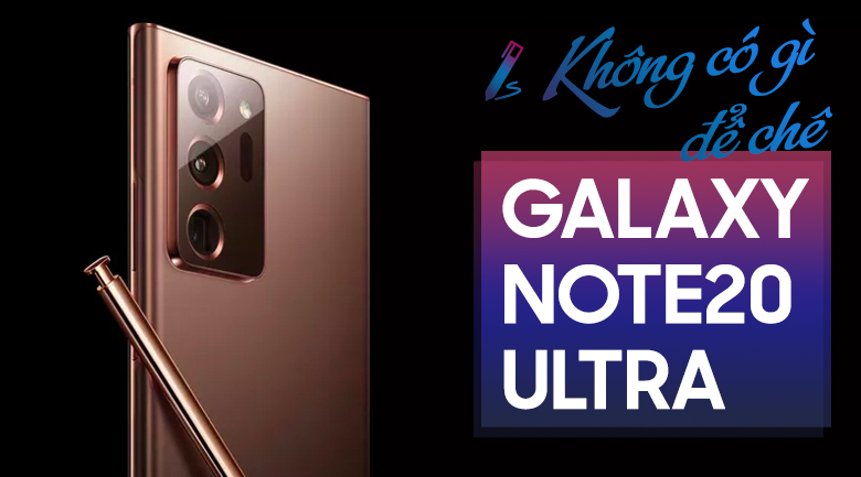 Điện thoại Samsung Galaxy Note 20 Ultra