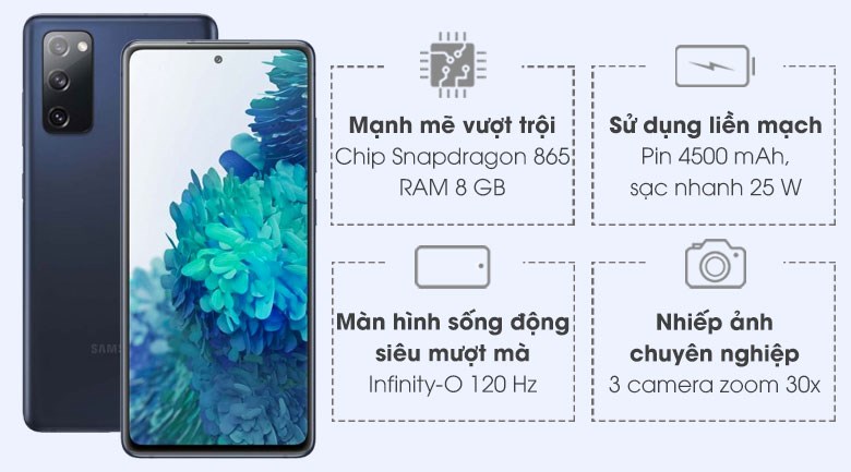 Điện thoại Samsung Galaxy S20 FE (8GB/256GB)