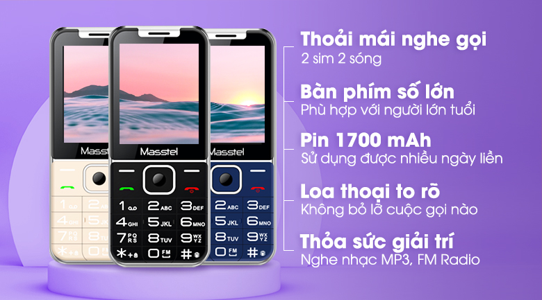Điện thoại Masstel IZI 230