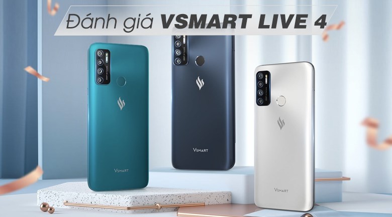 Điện thoại Vsmart Live 4 4GB
