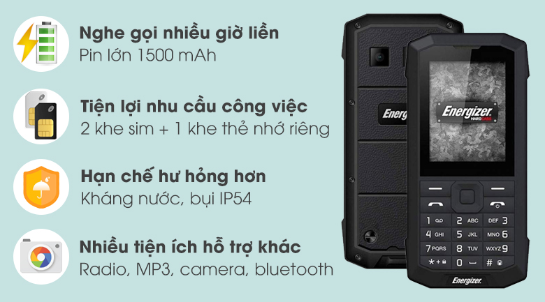 Điện thoại Energizer E100