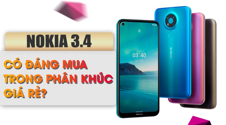 Điện thoại Nokia 3.4