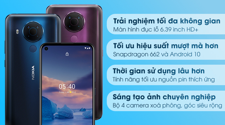 Điện thoại Nokia 5.4