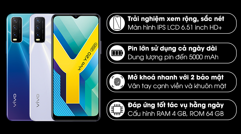 Điện thoại Vivo Y20 (2021)