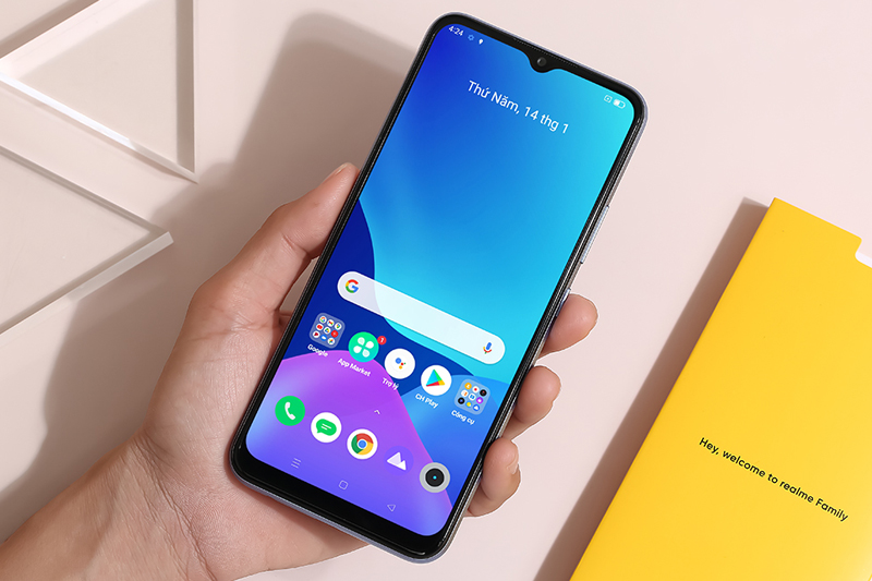 Realme C25s có cấu hình vừa đủ sử dụng