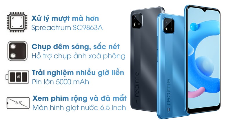 Điện thoại realme C11 (2021) 2GB/32GB