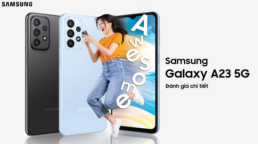 Điện thoại Samsung Galaxy A23 5G 4GB