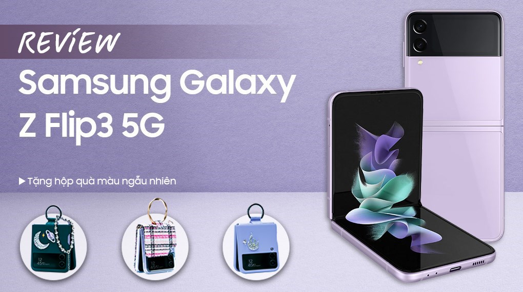 Điện thoại Samsung Galaxy Z Flip3 5G 128GB Flex Your Way