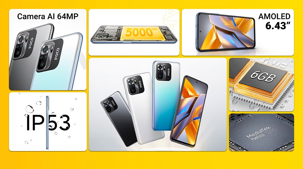 Điện thoại POCO M5s 6GB
