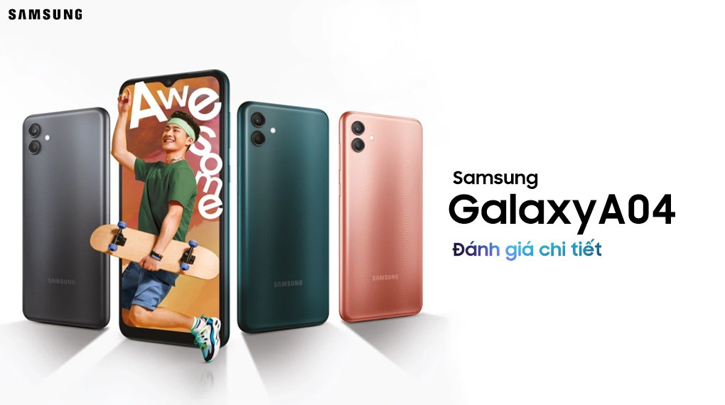 Điện thoại Samsung Galaxy A04 (4GB/64GB)