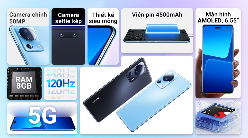 Điện thoại Xiaomi 13 Lite 5G