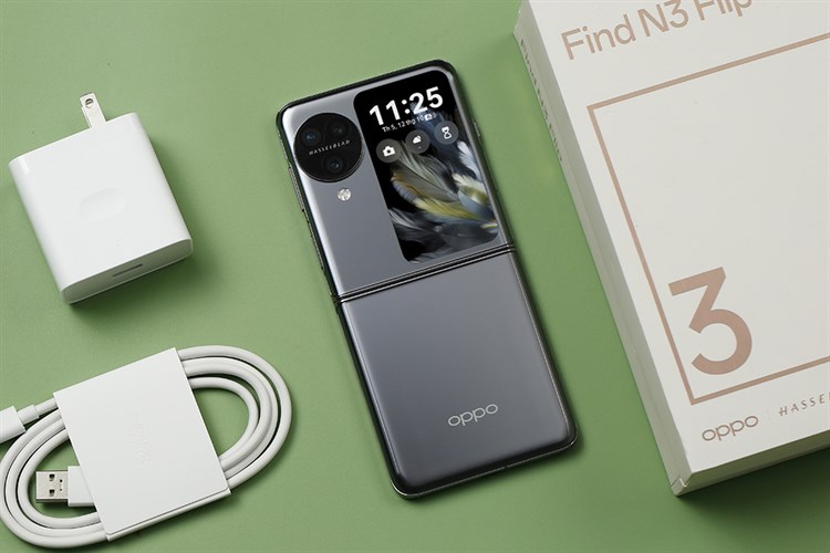 OPPO Find N3 Flip phiên bản màu Đen OPPO Find N3 Flip phiên bản màu Đen