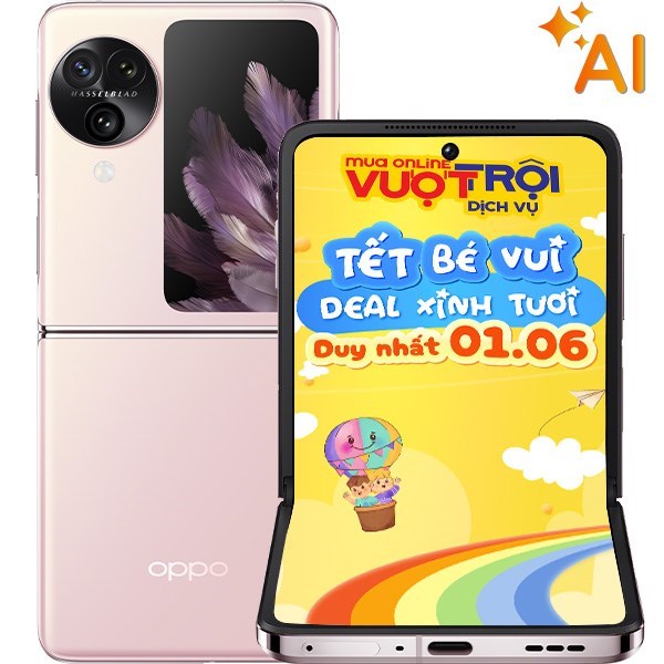 OPPO Find N3 Flip 5G 12GB/256GB Hồng