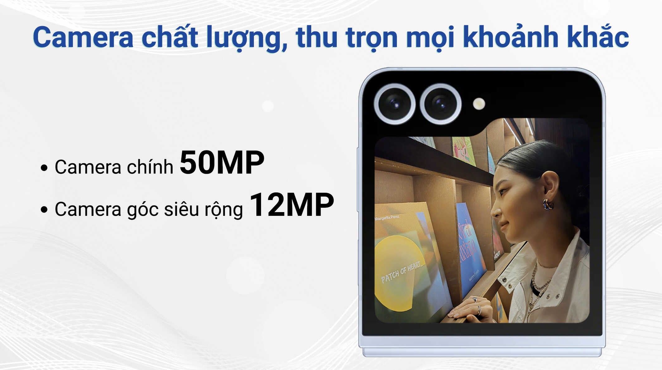 Camera chính 50MP được nâng cấp