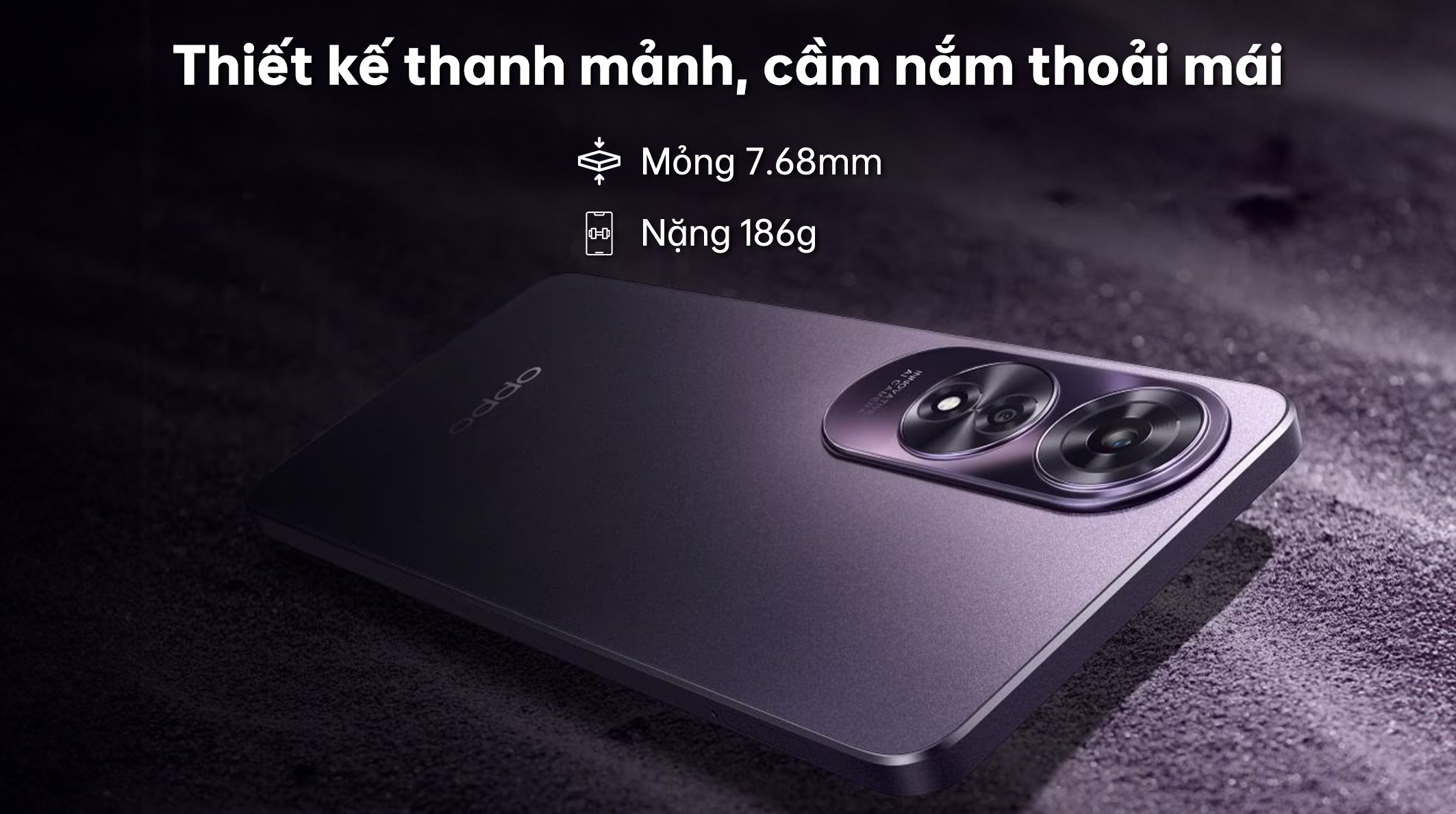 OPPO A60 màu Tím OPPO A60 màu Tím