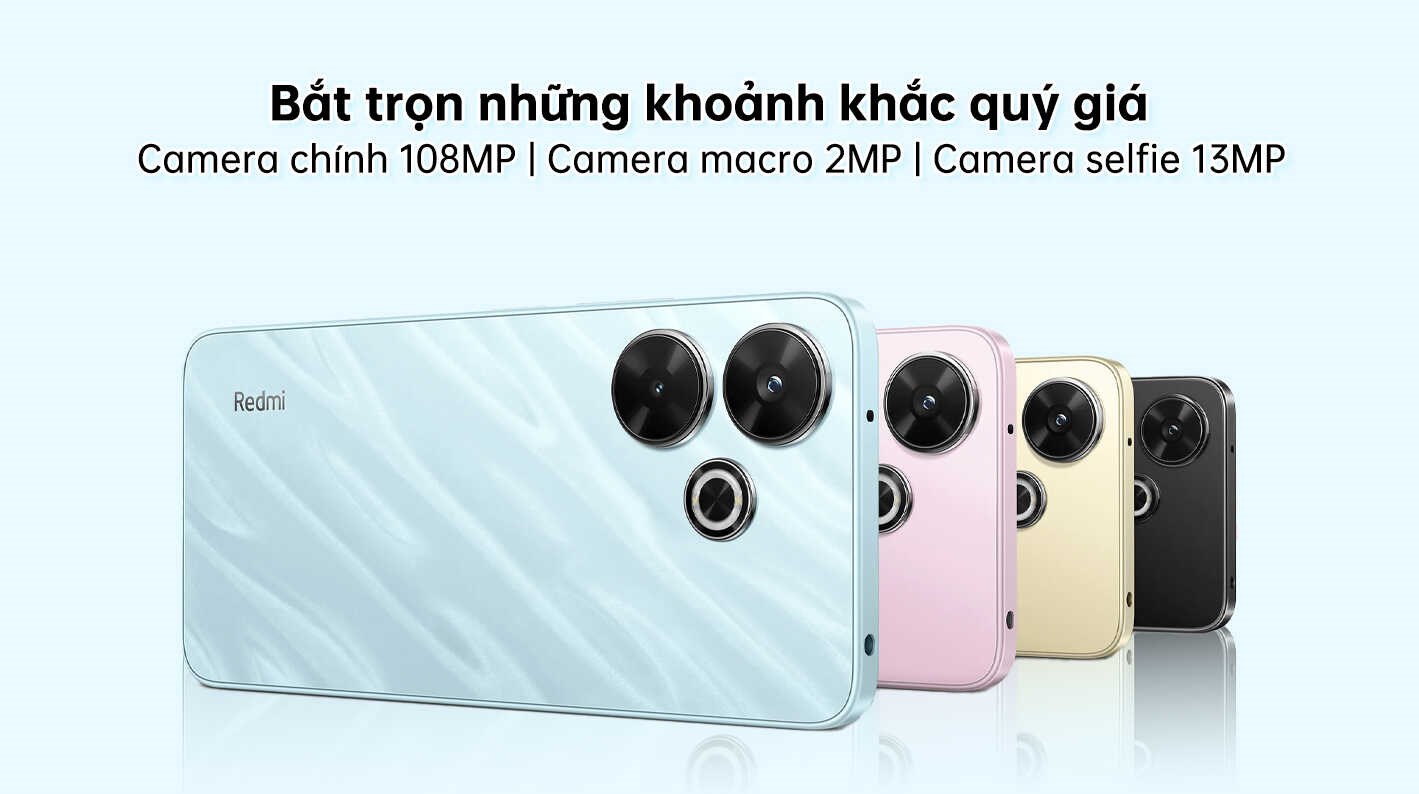 Máy sở hữu camera chính 108 MP chụp ảnh chất lượng cao