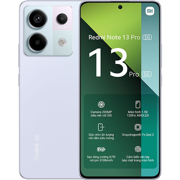 Điện thoại Xiaomi Redmi Note 13 Pro 5G 12GB/512GB
