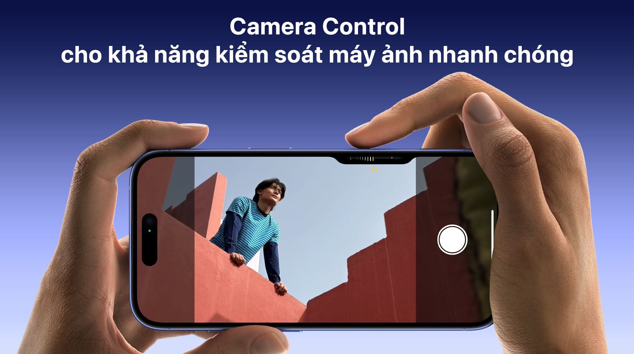 Action Button giúp điều khiển chụp ảnh, quay video dễ dàng Action Button giúp điều khiển chụp ảnh, quay video dễ dàng