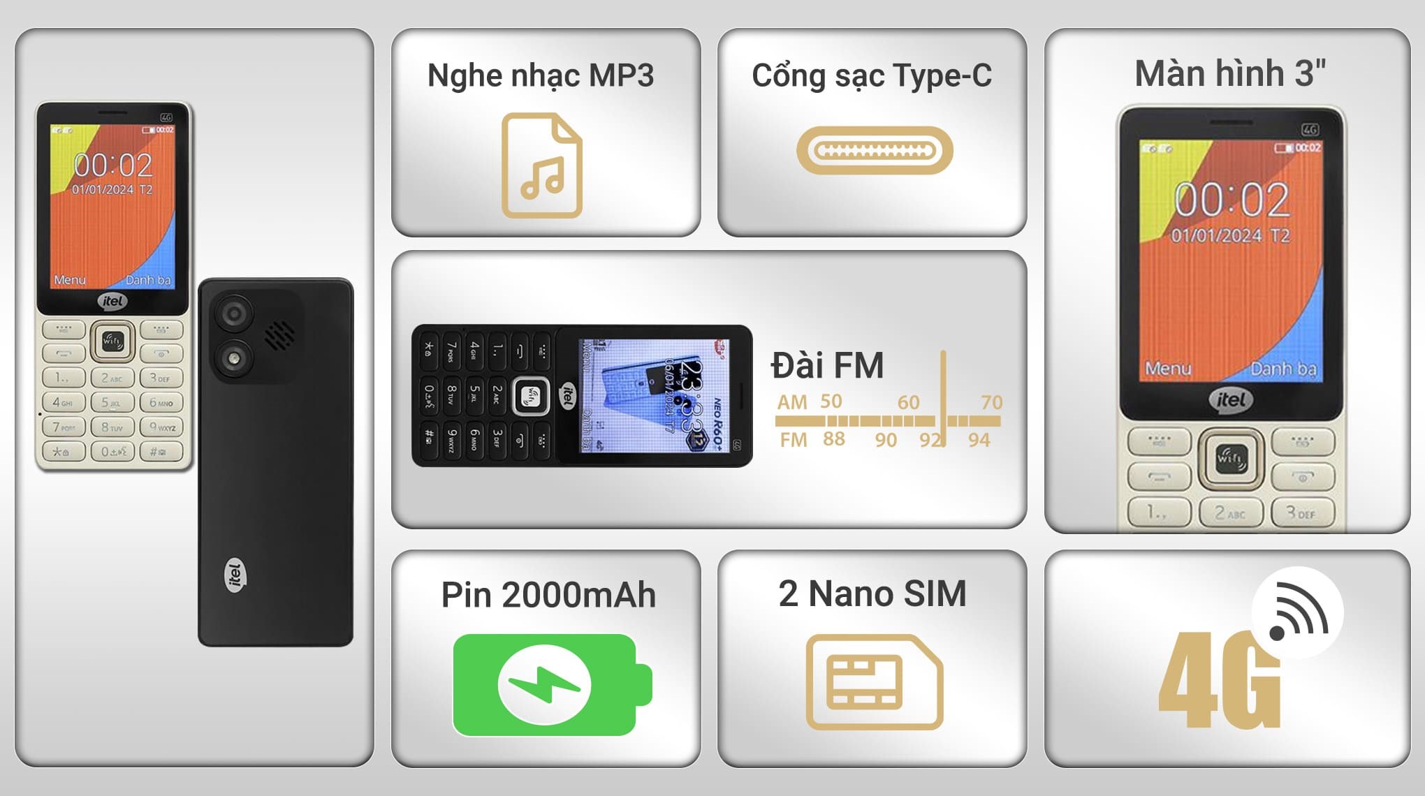 Điện thoại Itel it9310