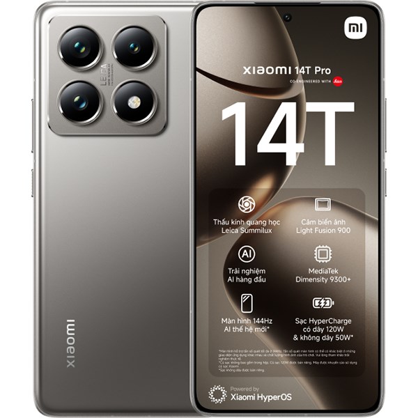 Điện thoại Xiaomi 14T Pro 5G 12GB/512GB