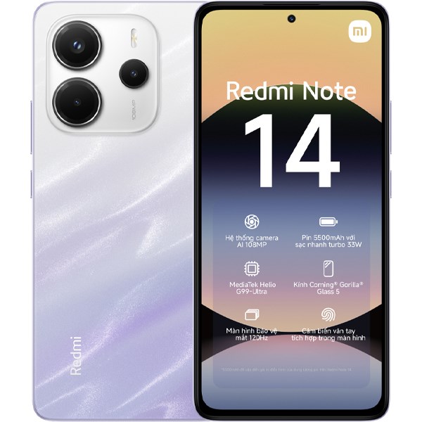 Điện thoại Xiaomi Redmi Note 14 8GB/256GB