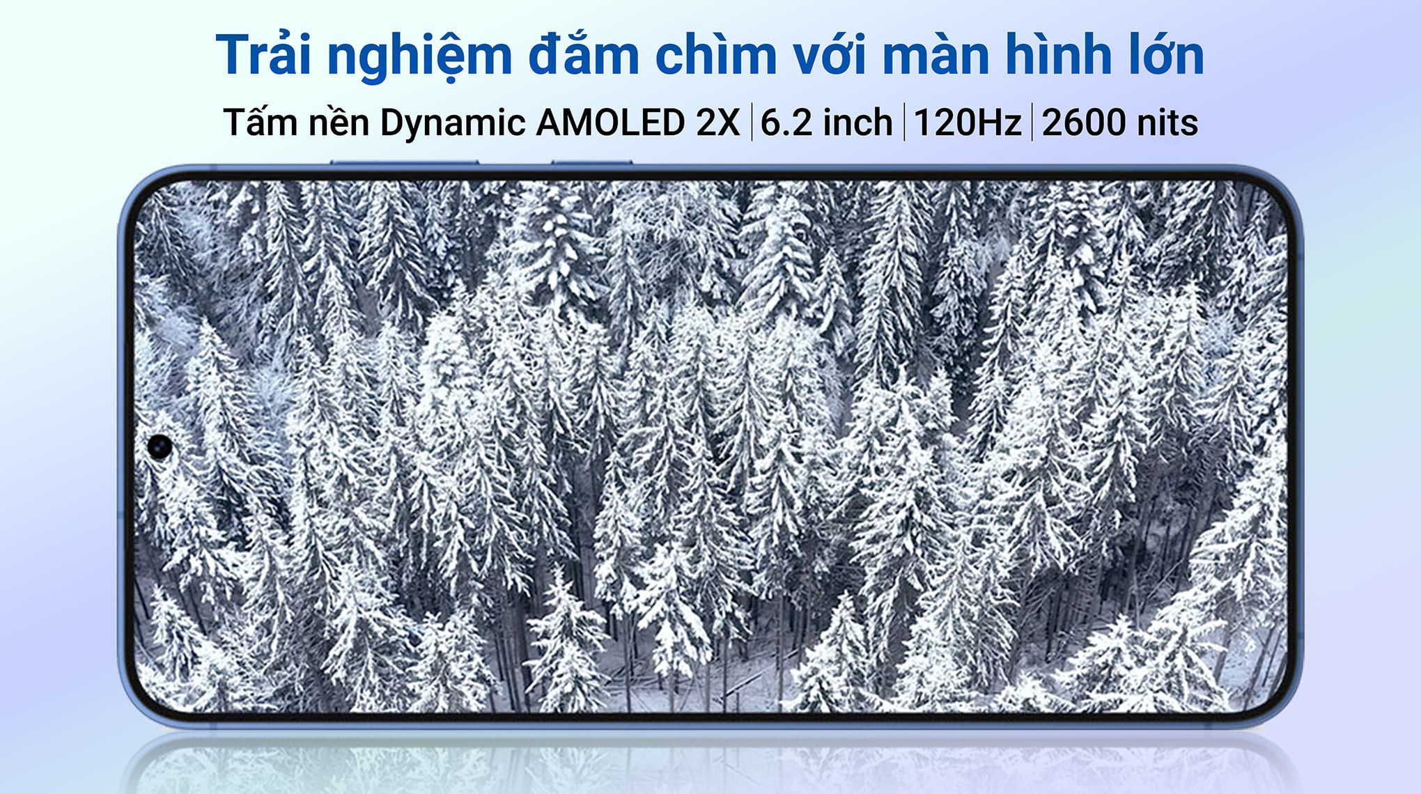 Màn hình Dynamic AMOLED 2X độ sáng 2600 nits