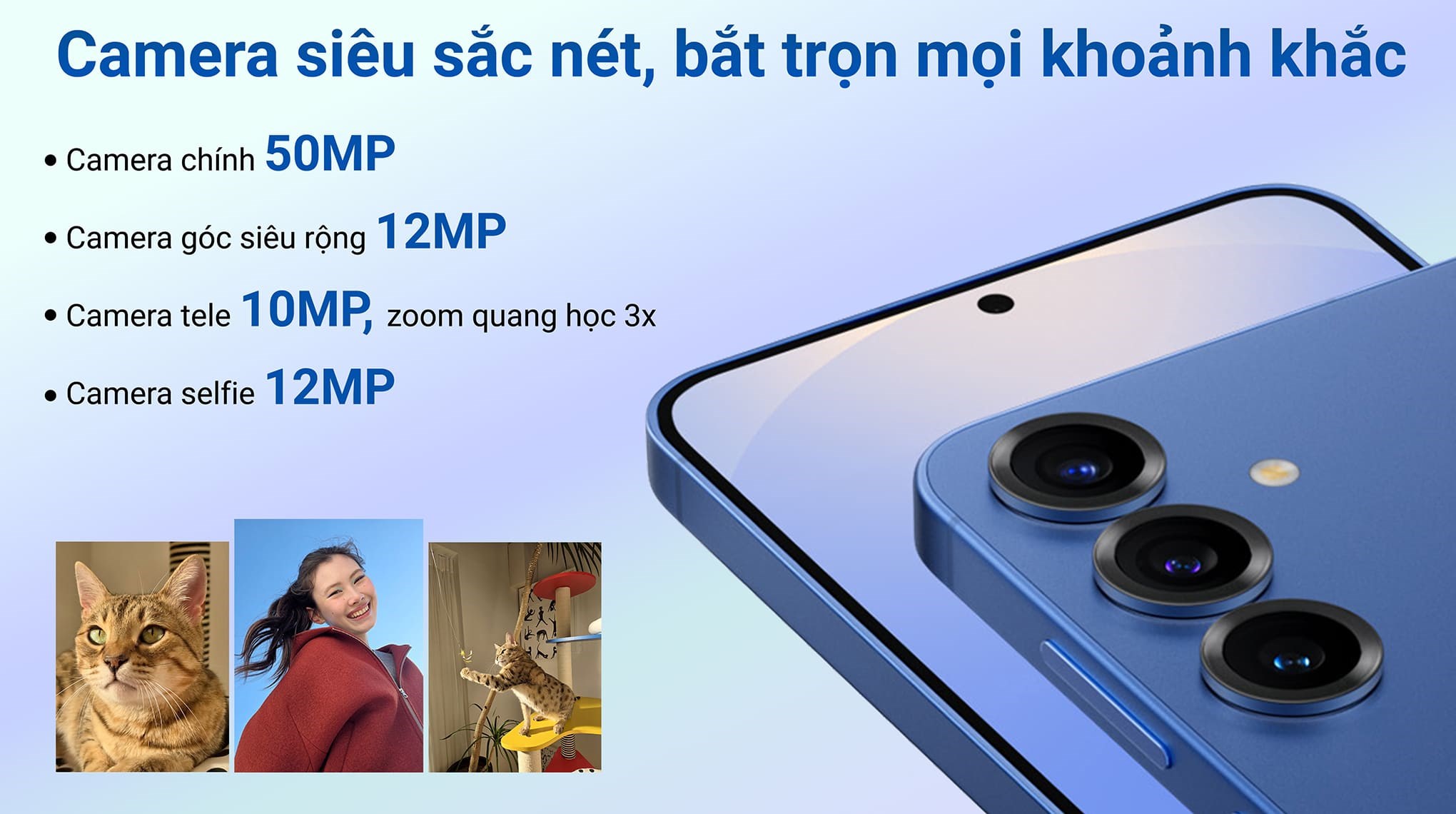 Camera góc siêu rộng 12MP giúp bạn chụp phong cảnh đêm rộng lớn