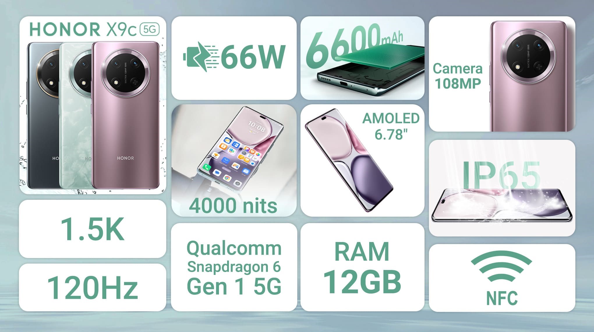 Điện thoại HONOR X9c 5G 12GB/256GB