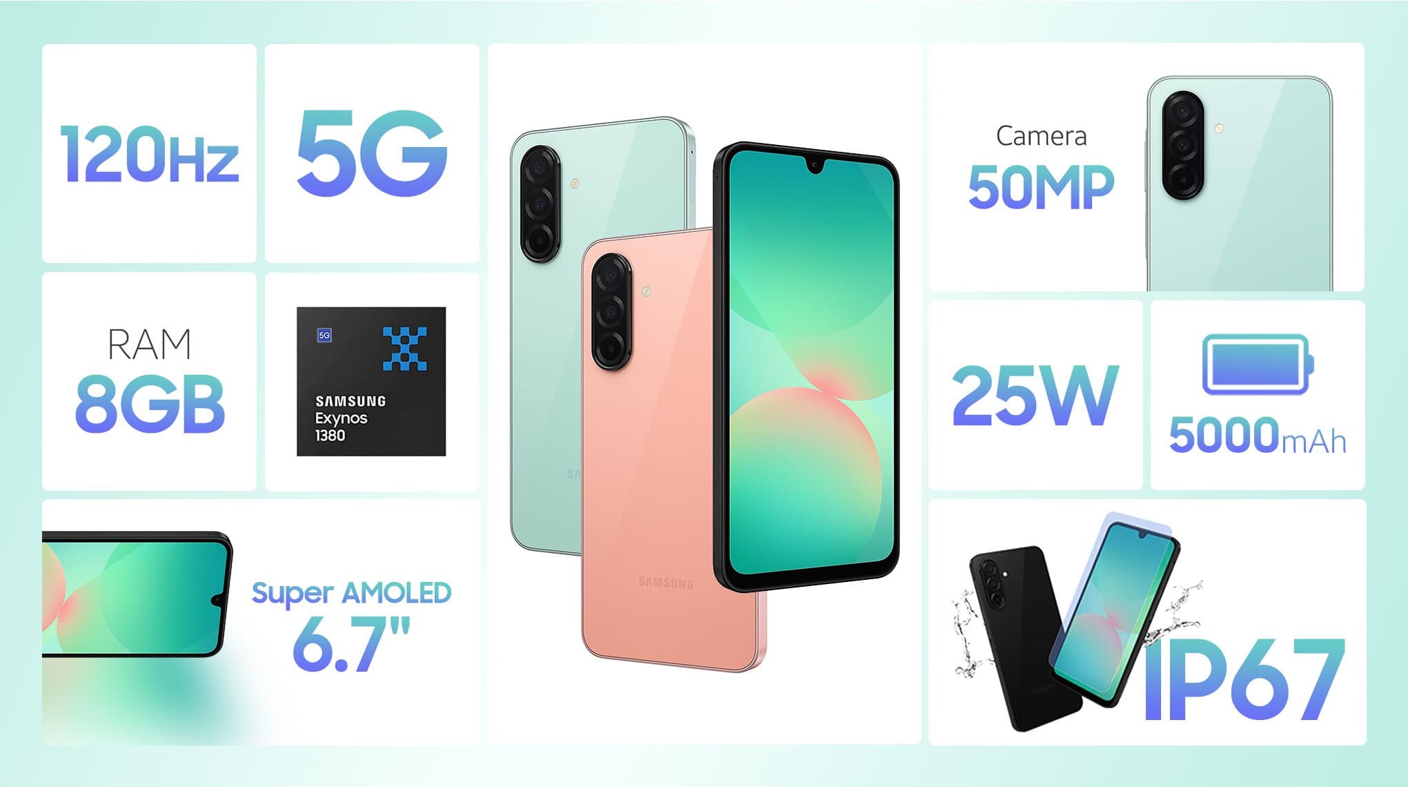 Điện thoại Samsung Galaxy A26 5G 8GB/256GB