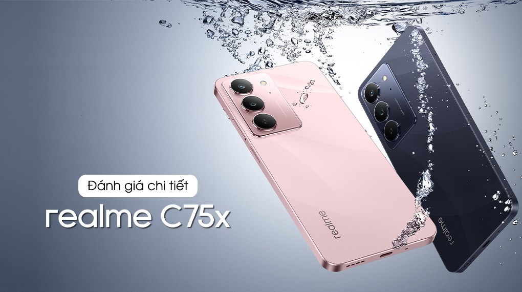 Điện thoại realme C75x 8GB/128GB