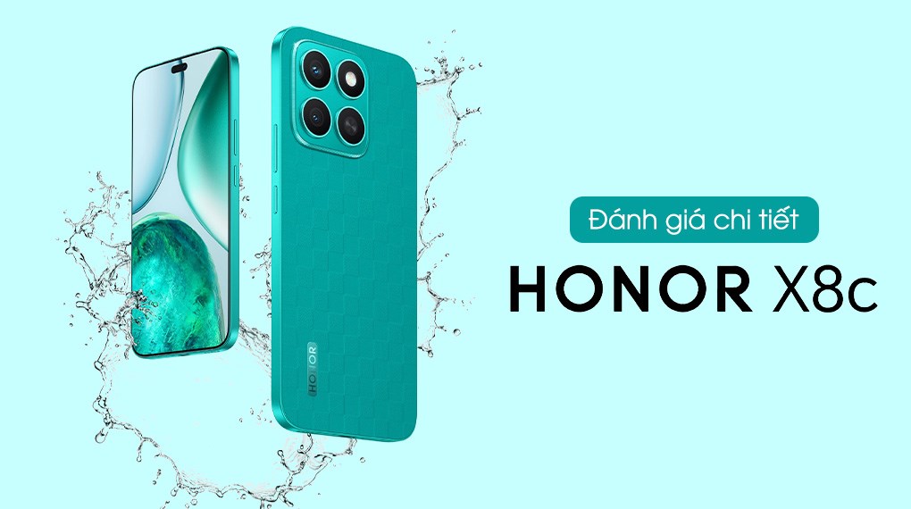 Điện thoại HONOR X8c 8GB/256GB