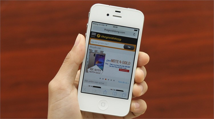 Điện thoại iPhone 4 8GB Màu Trắng