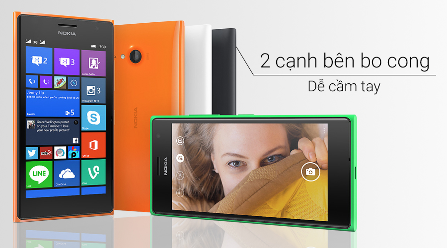 Điện thoại Nokia Lumia 730 Dual SIM