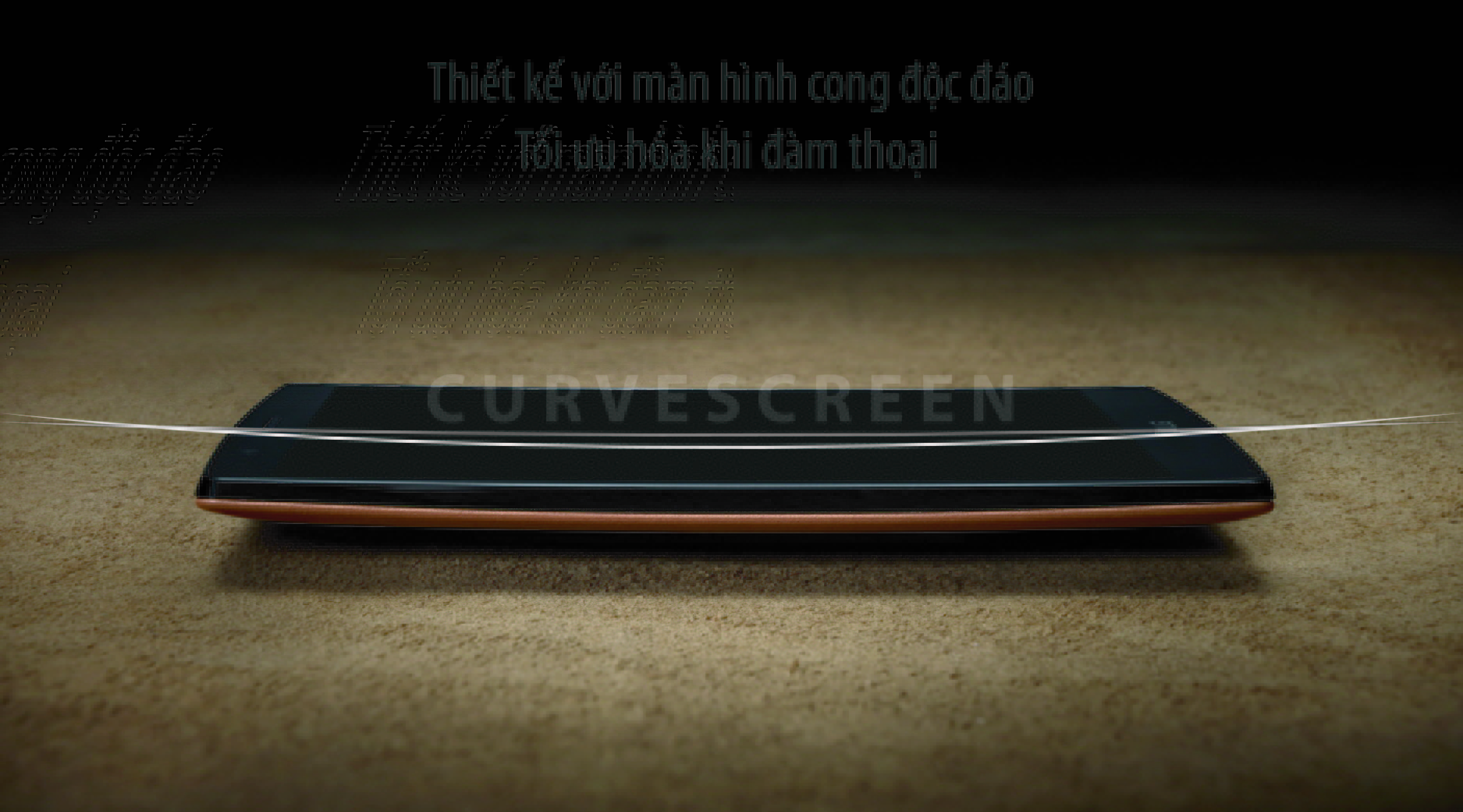 LG G4 sở hữu màn hình cong độc đáo giúp người dùng dễ dàng cầm nắm cũng như sử dụng hơn