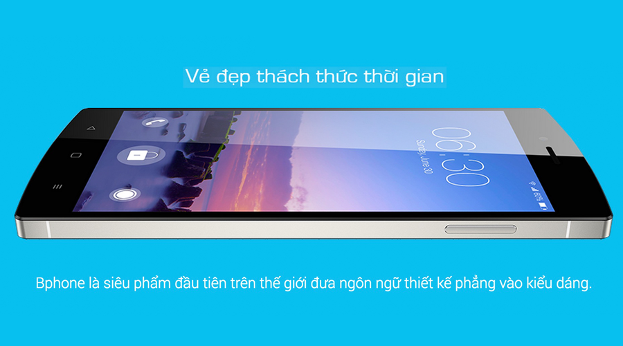 <p>BKAV Bphone l&agrave; si&ecirc;u phẩm đầu ti&ecirc;n tr&ecirc;n thế giới đưa thiết kế phẳng v&agrave;o kiểu d&aacute;ng</p>