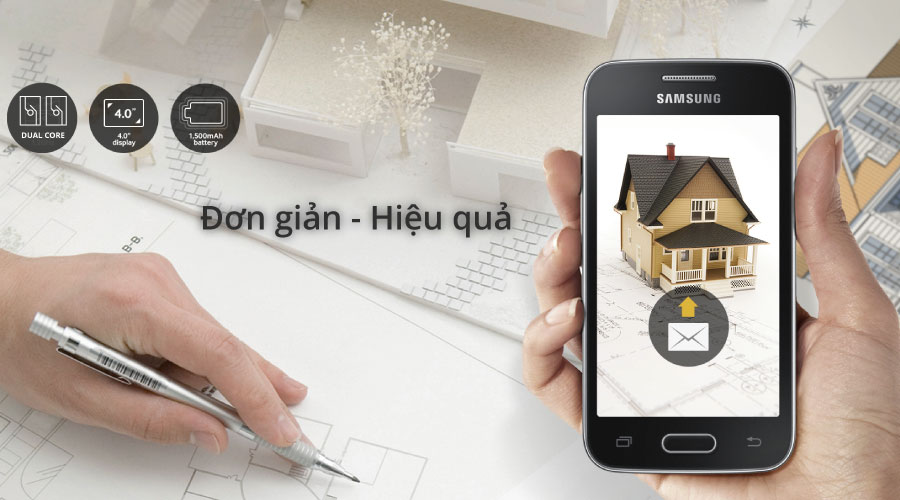 Galaxy V Plus có cấu hình của 1 smartphone cơ bản đảm nhiệm tốt các tác vụ cơ bản của người dùng.