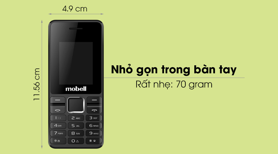 Điện thoại Mobell M269