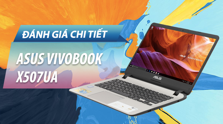 Laptop Asus VivoBook  X407UA i3 7020U/4GB/1TB/Win10 (BV351T)