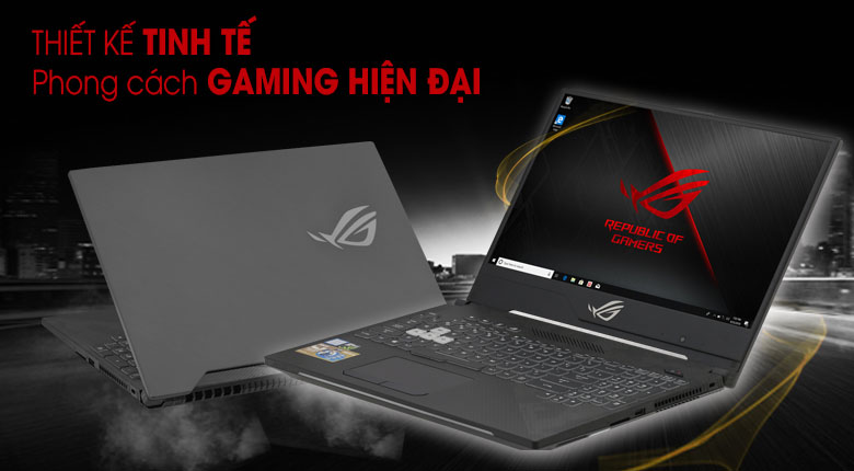 Laptop Asus ROG Strix Scar GL504GM i7 8750H/16GB/1TB+128GB/6GB GTX1060/Win10/(ES044T)