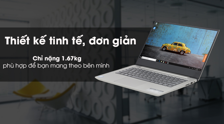 Laptop Lenovo IdeaPad 330S 14IKB i3 7020U/4GB/1TB/Win10/(81F400NMVN)