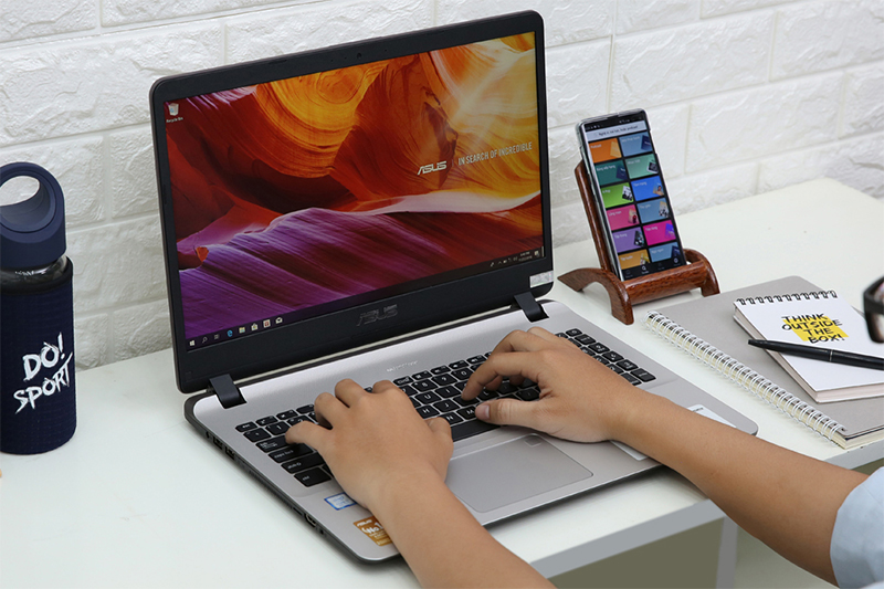 Laptop Asus X507UF-EJ077T vá»i thiết kế tá»i giản