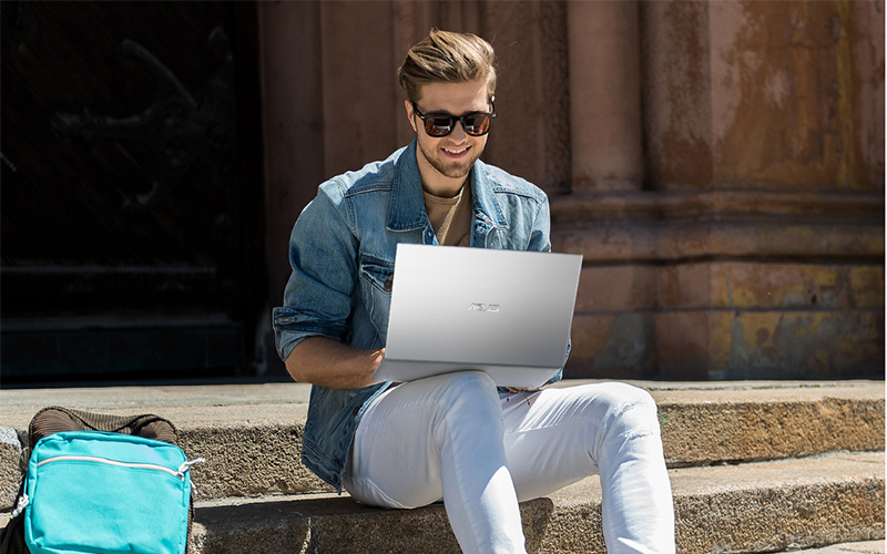 Laptop Asus Vivobook A412FA má»ng nhẹ