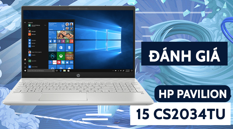 Laptop HP Pavilion 15 cs2034TU i5 8265U/4GB/1TB/Win10 (6YZ06PA)