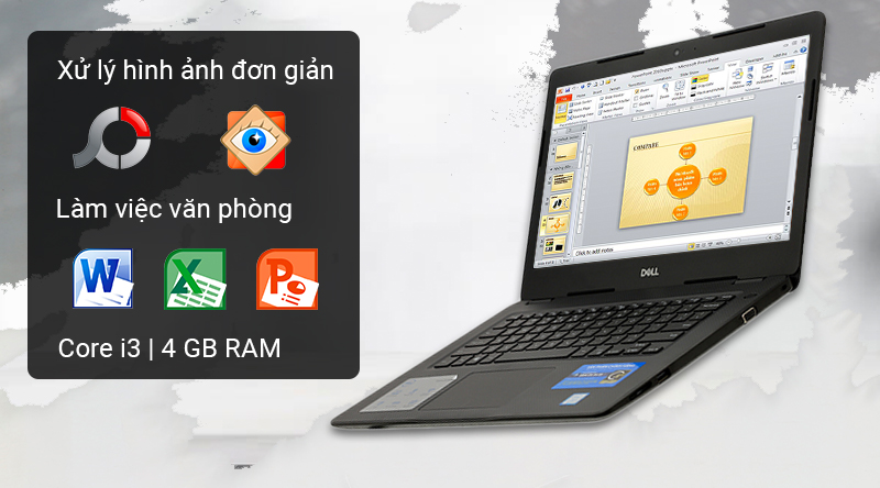 Laptop Dell Vostro 3480 i3 8145U/4GB/1TB/Win10 (70187706)