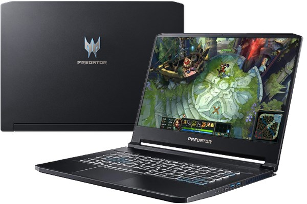 Laptop Acer Predator Triton 500 PT515 51 7398 i7 8750H/16GB/256GB/8GB RTX2070/Win10 (NH.Q4XSV.003)